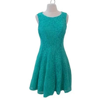 Load image into Gallery viewer, Studio One Seafoam Green Fit N Flare Dress, size 6