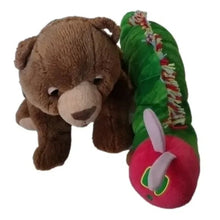 Load image into Gallery viewer, World of Eric Carle Brown Bear & Very Hungry Caterpillar Plush Toys