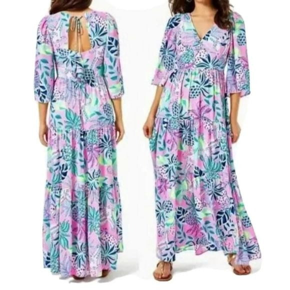 lilly pulitzer rease maxi dress Teresa Maxi Dress