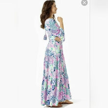 Load image into Gallery viewer, Lilly Pulitzer Rease Maxi Dress, Lilac Rose, Chica Ticas, Size 14