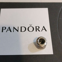 Load image into Gallery viewer, Pandora Retired Sterling Silver Line Bead with Clear Zirconia - 790182CZA