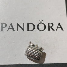 Load image into Gallery viewer, Pandora Retired Sterling Silver Picnic Basket Bead - 790418