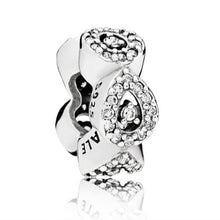Load image into Gallery viewer, Pandora Sterling Silver Cascading Glamour Spacer 796270cz