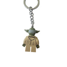 Load image into Gallery viewer, LEGO Star Wars Yoda Key Chain 853449 Keyring Minifigure New
