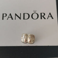 Load image into Gallery viewer, Pandora Sterling Silver 7.0" Snakechain Starter Bracelet w/4-Leaf Clover Charm 790157