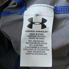 Load image into Gallery viewer, Under Armour GameDay Heat Gear Football Base layer, Graphite Blue, size Medium