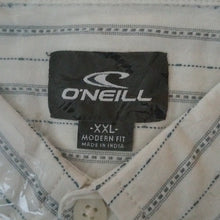 Load image into Gallery viewer, O'Neill Slausen Short Sleeved Button Down Shirt, Bone, size XXL