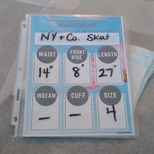 Load image into Gallery viewer, New York & Co. Cotton Skirt, White, Size 4