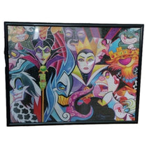 Load image into Gallery viewer, Disney x Tim Rogerson "All Their Wicked Ways" Villains Framed 1500 piece Puzzle
