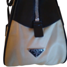 Load image into Gallery viewer, PRADA Milano Tessuto Nylon & Smooth Leather Bowler Bag