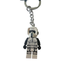 Load image into Gallery viewer, LEGO 854246 STAR WARS Scout Trooper Minifigure Key Chain Keyring | NEW |