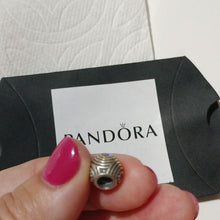 Load image into Gallery viewer, Pandora Retired Sterling Silver Hypnotic Bead with Amethyst Zirconia - 790432ACZ