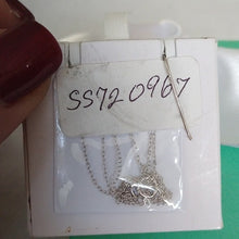 Load image into Gallery viewer, Sterling Silver+ Mother-of-Pearl Pendant + Earrings Set