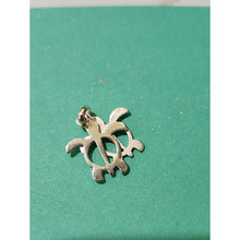 Load image into Gallery viewer, Sterling Silver Double Turtle Pendant Charm