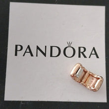 Load image into Gallery viewer, Pandora Retired Rose Dots and Ridges Clip - 780446