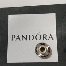 Load image into Gallery viewer, Pandora Retired Sterling Silver Blue Butterfly Kisses Murano Glass Bead - 791622