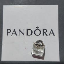 Load image into Gallery viewer, Pandora Retired Sterling Silver Pandora Shopping Bag Purse Bead - 791184