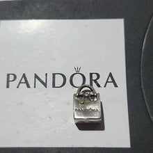 Load image into Gallery viewer, Pandora Retired Sterling Silver Pandora Shopping Bag Purse Bead - 791184