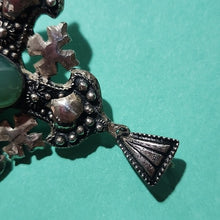 Load image into Gallery viewer, Bethlehem Crusader's Cross Five Fold Sterling Silver 800 Pendant