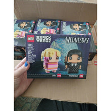 Load image into Gallery viewer, Lego BrickHeadz 40750 Wednesday & Enid 239 Pieces 2024 New In Sealed Box NIB