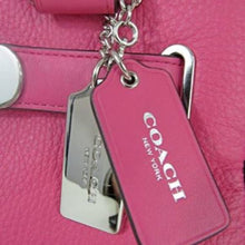 Load image into Gallery viewer, Coach F53308 Nubuck Pebble Leather Swagger Carryall Purse Bag, SV/Dahlia…