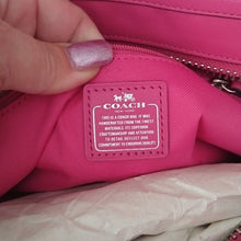 Load image into Gallery viewer, Coach F53308 Nubuck Pebble Leather Swagger Carryall Purse Bag, SV/Dahlia…