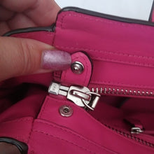 Load image into Gallery viewer, Coach F53308 Nubuck Pebble Leather Swagger Carryall Purse Bag, SV/Dahlia…