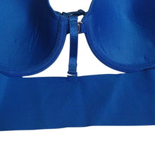 Load image into Gallery viewer, Tart Noir Collections Blue Front-close T-back Bra, 36C