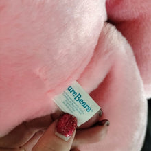 Load image into Gallery viewer, Vintage 2002 Cheer Bear Care Bear Cuddle Pillow Plush 28" Pink Rainbow