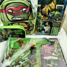 Load image into Gallery viewer, Teenage Mutant Ninja Turtles Fan Lunch Bag, Sticker Set, School Supplies