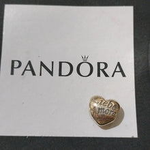 Load image into Gallery viewer, Pandora Retired Sterling Silver Language of Love Heart Charm - 791111