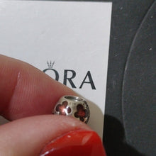 Load image into Gallery viewer, Pandora Retired Purple Enamel Butterfly with Sterling Silver Bead - 790438EN07