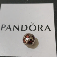Load image into Gallery viewer, Pandora Retired Purple Enamel Butterfly with Sterling Silver Bead - 790438EN07