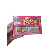 Load image into Gallery viewer, Funko Bitty Pop! The Simpsons 4-Pack Series 1 Bart, Mr. Burns, Krusty + Chase