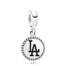 Load image into Gallery viewer, Pandora Los Angeles Dodgers MLB Logo Dangle 791169-G014