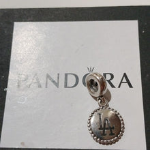 Load image into Gallery viewer, Pandora Los Angeles Dodgers MLB Logo Dangle 791169-G014