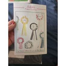 Load image into Gallery viewer, Adore Ribbon Rosettes Pattern & Instruction Booklet