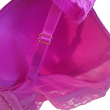 Load image into Gallery viewer, Daisy Fuentes Matching Bra Panty Set, Berry, Size 36C
