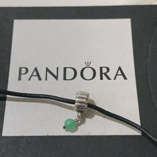 Load image into Gallery viewer, Pandora Retired Sterling Silver Chrysoprase May Birthstone Dangle - 790166CH