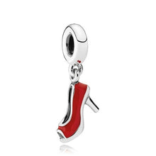 Load image into Gallery viewer, Pandora Retired Sterling Silver Red Stiletto with Red Enamel - 792154EN09