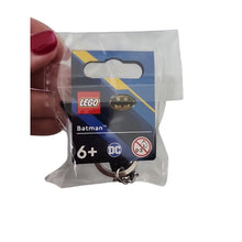 Load image into Gallery viewer, LEGO Super Heroes Batman Black Suit Minifigure Keyring 854235