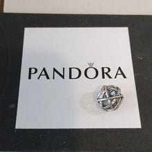 Load image into Gallery viewer, Pandora Sterling Silver Galaxy Openwork Charm with Clear Zirconia - 791388cz