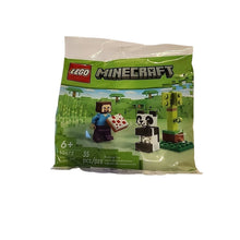 Load image into Gallery viewer, LEGO Minecraft: Steve and Baby Panda (30672)