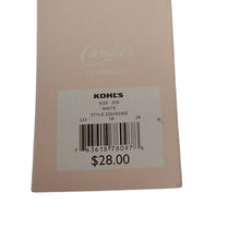 Load image into Gallery viewer, Candie's Padded Push-Up Bra, White + Black, Size 32A