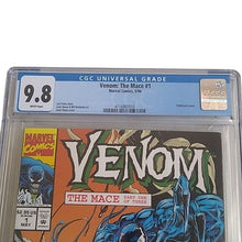 Load image into Gallery viewer, Marvel Venom: The Mace #1 5/94 CGC graded 9.8 White Pages