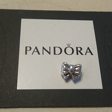 Load image into Gallery viewer, Pandora Retired Sterling Silver Perfect Gift Bow Bead - 791204