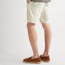 Load image into Gallery viewer, Onia 100% White NOAH Drawstring Linen Shorts, XXL