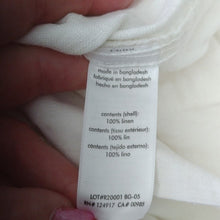 Load image into Gallery viewer, Onia 100% White NOAH Drawstring Linen Shorts, XXL