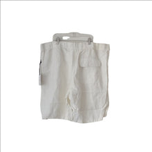 Load image into Gallery viewer, Onia 100% White NOAH Drawstring Linen Shorts, XXL