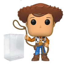 Load image into Gallery viewer, Funko Pop! Vinyl: Pixar Toy Story Sheriff Woody #522 In Pop Protector
